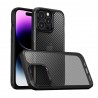 Husa pentru iPhone 14 Pro Max - Techsuit Carbon Fuse - Neagra