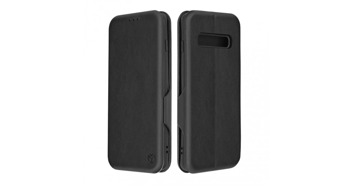 Husa pentru Samsung Galaxy S10 Techsuit Safe Wallet Plus, Neagra