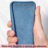 Husa pentru Realme C55 - Techsuit Soft Edge Silicone - Denim Albastra