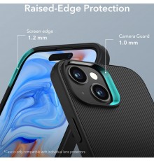 Husa pentru iPhone 15 Pro Max - ESR Air Shield Boost Kickstand - Translucent Neagra