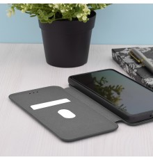 Husa pentru iPhone 15 Pro Max Techsuit Safe Wallet Plus, Neagra