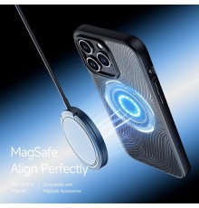 Husa pentru iPhone 15 Pro Max - Dux Ducis Aimo MagSafe Series - Neagra