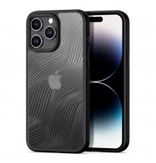 Husa pentru iPhone 15 Pro Max - Spigen Ultra Hybrid - Matte Neagra