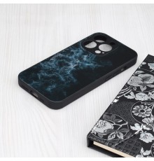 Husa pentru iPhone 15 Pro Max - Techsuit Glaze Series - Albastra Nebula