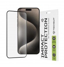 Folie pentru iPhone 15 Pro Max - Spigen Glas.TR EZ FIT - Clear