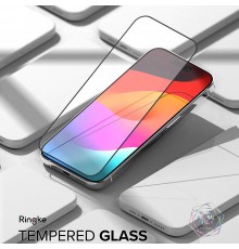 Folie pentru iPhone 15 Pro Max - Ringke Cover Display Tempered Glass - Negru