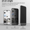 Folie pentru iPhone 15 Pro - Ringke Cover Display Tempered Glass - Privacy