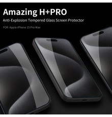 Folie pentru iPhone 15 Pro Max - Nillkin Amazing H+PRO - Clear