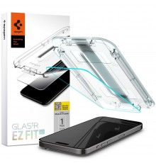 Folie pentru iPhone 15 Pro Max - Ringke Cover Display Tempered Glass - Negru