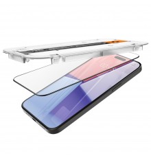 Folie pentru iPhone 15 Pro - Spigen Glas.TR EZ FIT - Negru