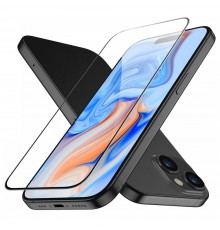 Folie pentru iPhone 15 - ESR Tempered Glass - Negru