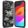 Husa pentru iPhone 15 Pro Max - Ringke Fusion X Design - Camo Neagra