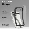 Husa pentru iPhone 15 Pro - Ringke Fusion Bold - Neagra