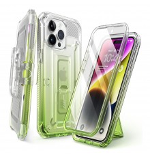 Husa pentru iPhone 15 Pro Max - ESR Classic Hybrid HaloLock - Clear Albastra inchisa