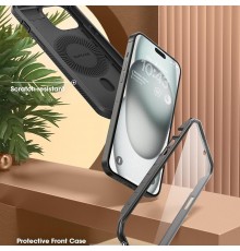 Husa pentru iPhone 15 - Supcase Unicorn Beetle Pro MagSafe - Neagra