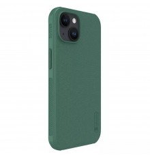 Husa pentru iPhone 15 Plus - Nillkin Super Frosted Shield Pro - Deep Verde