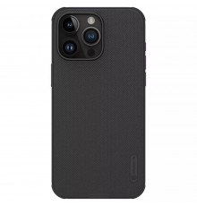 Husa pentru iPhone 15 Pro Max - Nillkin Super Frosted Shield Pro - Neagra