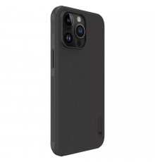 Husa pentru iPhone 15 Pro Max - Nillkin Super Frosted Shield Pro - Neagra