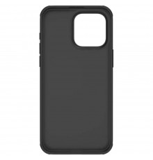 Husa pentru iPhone 15 Pro Max - Nillkin Super Frosted Shield Pro - Neagra