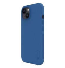 Husa pentru iPhone 15 Plus - Nillkin Super Frosted Shield Pro - Albastra