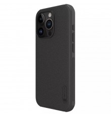 Husa pentru iPhone 15 Pro - Nillkin Super Frosted Shield Pro - Neagra