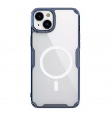 Husa pentru iPhone 15 Plus - Nillkin Nature TPU MagSafe Case - Albastra