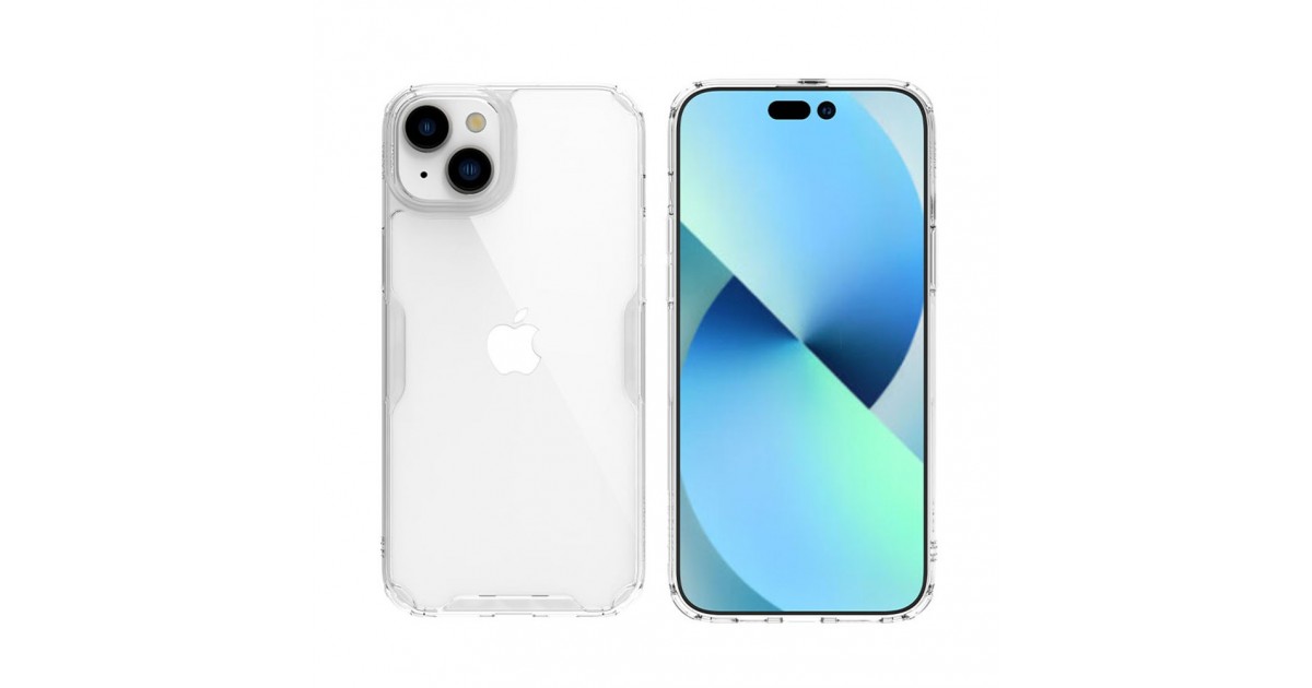 Husa pentru iPhone 15 Plus - Nillkin Nature TPU Case - Transparent