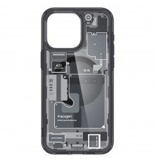 Husa pentru iPhone 15 Pro - Spigen Ultra Hybrid MagSafe Zero One - Neagra