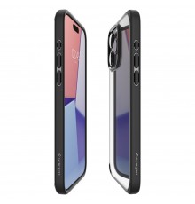 Husa pentru iPhone 15 Pro Max - Spigen Ultra Hybrid - Matte Neagra