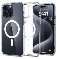 Husa pentru iPhone 15 Pro - Spigen Ultra Hybrid - Matte Neagra