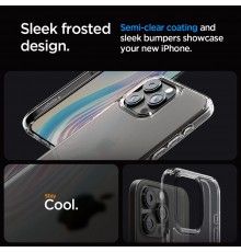 Husa pentru iPhone 15 Pro Max - Spigen Ultra Hybrid - Frost Clear