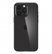 Husa pentru iPhone 15 Pro - Spigen Ultra Hybrid - Matte Neagra