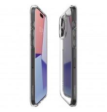 Husa pentru iPhone 15 Pro Max - Spigen Ultra Hybrid - Clear