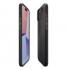 Husa pentru iPhone 15 Plus - Spigen Thin Fit - Neagra