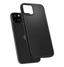 Husa pentru iPhone 15 Plus - Spigen Thin Fit - Neagra