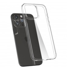 Husa pentru iPhone 15 Pro Max - Spigen Air Skin Hybrid - Crystal Clear