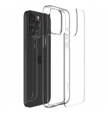 Husa pentru iPhone 15 Pro Max - Spigen Air Skin Hybrid - Crystal Clear