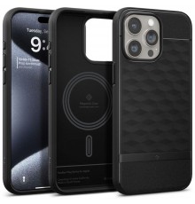 Husa pentru iPhone 15 Pro - Spigen Ultra Hybrid - Matte Neagra