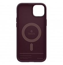 Husa pentru iPhone 15 - Spigen Caseology Parallax MagSafe - Burgundy