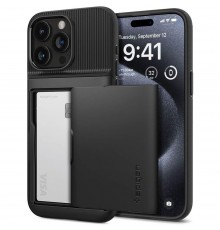 Husa pentru iPhone 15 Pro - Techsuit Confy Cover - Neagra