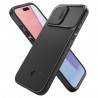 Husa iPhone 15 Pro Max - Spigen Optik Armor - Neagra