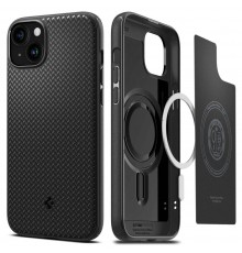 Husa pentru iPhone 15 Plus - Nillkin Super Frosted Shield Pro - Neagra