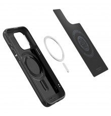 Husa pentru iPhone 15 Pro - Spigen Mag Armor - Matte Neagra