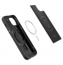 Husa pentru iPhone 15 - Spigen Mag Armor - Matte Neagra
