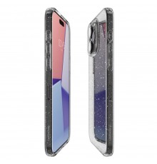 Huse pentru iPhone 15 Pro Max - Spigen Liquid Crystal Glitter - Crystal Quartz