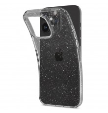 Huse pentru iPhone 15 Pro Max - Spigen Liquid Crystal Glitter - Crystal Quartz