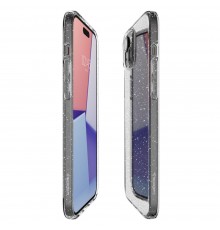 Huse pentru iPhone 15 Plus - Spigen Liquid Crystal Glitter - Crystal Quartz