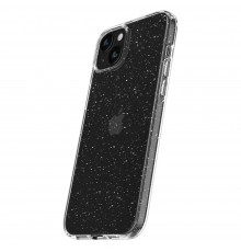 Huse pentru iPhone 15 - Spigen Liquid Crystal Glitter - Crystal Quartz