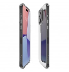 Husa pentru iPhone 15 Pro - Spigen Liquid Crystal - Clear