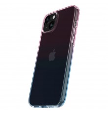 Husa pentru iPhone 15 - Spigen Liquid Crystal - Gradation Roz